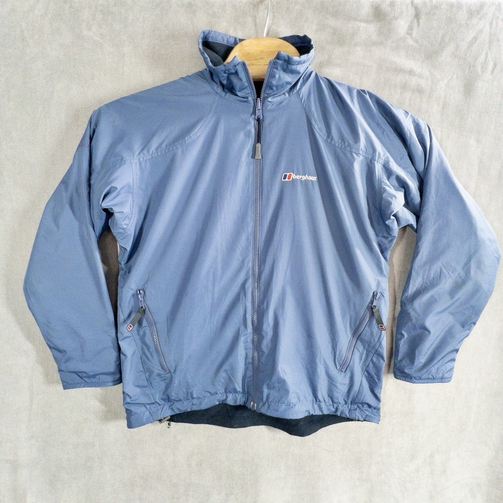 Berghaus Aquafoil Fleece Lined Reversible Jacket Mens Medium (42) Gorpcore